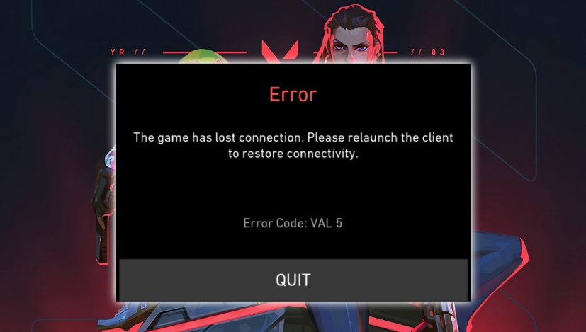 瓦罗兰特错误代码VAL12、VAL7、‌VAL5/VAN5是什么意思？具体含义+高效解决办法分享