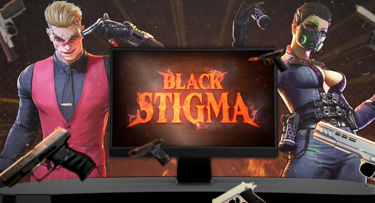 杀手射击游戏黑色印记即将上线，感受近战与射击的双重刺激