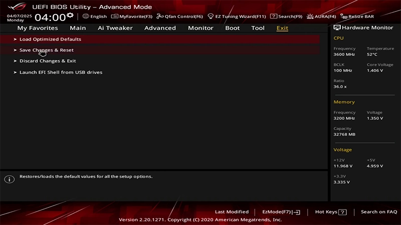 安全启动状态应设置为启用