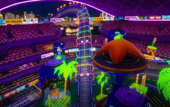 索尼克赛车 交叉世界游戏界面