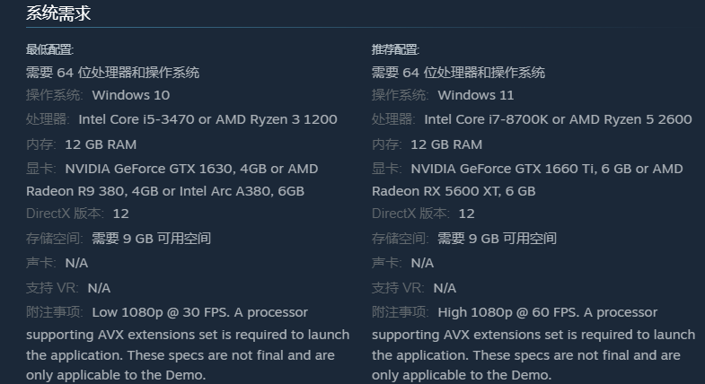 索尼克赛车 交叉世界配置要求