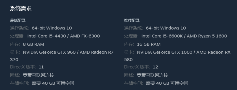 超击突破配置要求