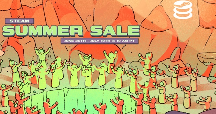 steam夏促6月27日凌晨1点正式开启，雷神一键免费加速steam