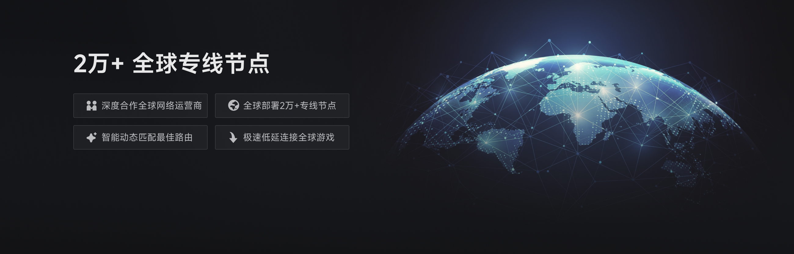 2万+全球专线节点